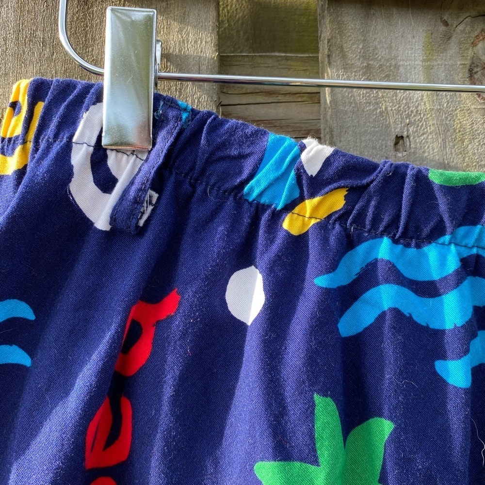 Vintage 80’s Binder Sportswear Full Skirt Nautical - Picture 3 of 5